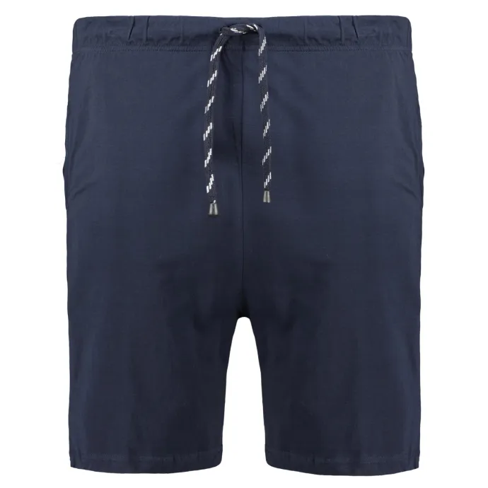 ADAMO Leichte Shorts aus Baumwolljersey, dunkelblau 