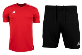 adidas Kinder Sport-Set T-shirt Kurze Hose Tiro 23 League Jersey HR4619/H49597