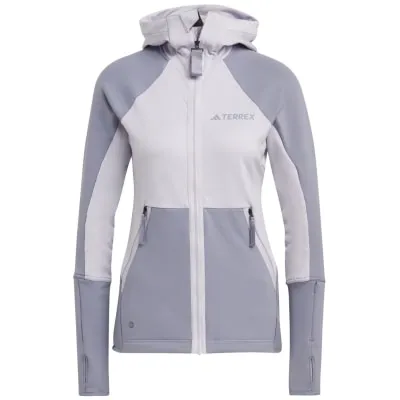 Adidas Terrex Tech Flooce Hooded Hiking Fleece Jacket Damen Fleecejacke kaufen