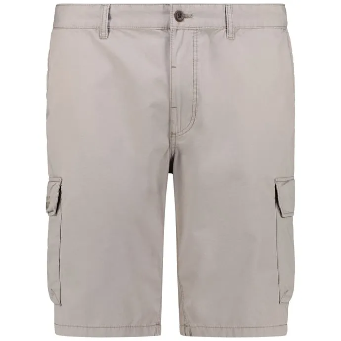 camel active Cargo-Shorts aus Baumwolle, grau 