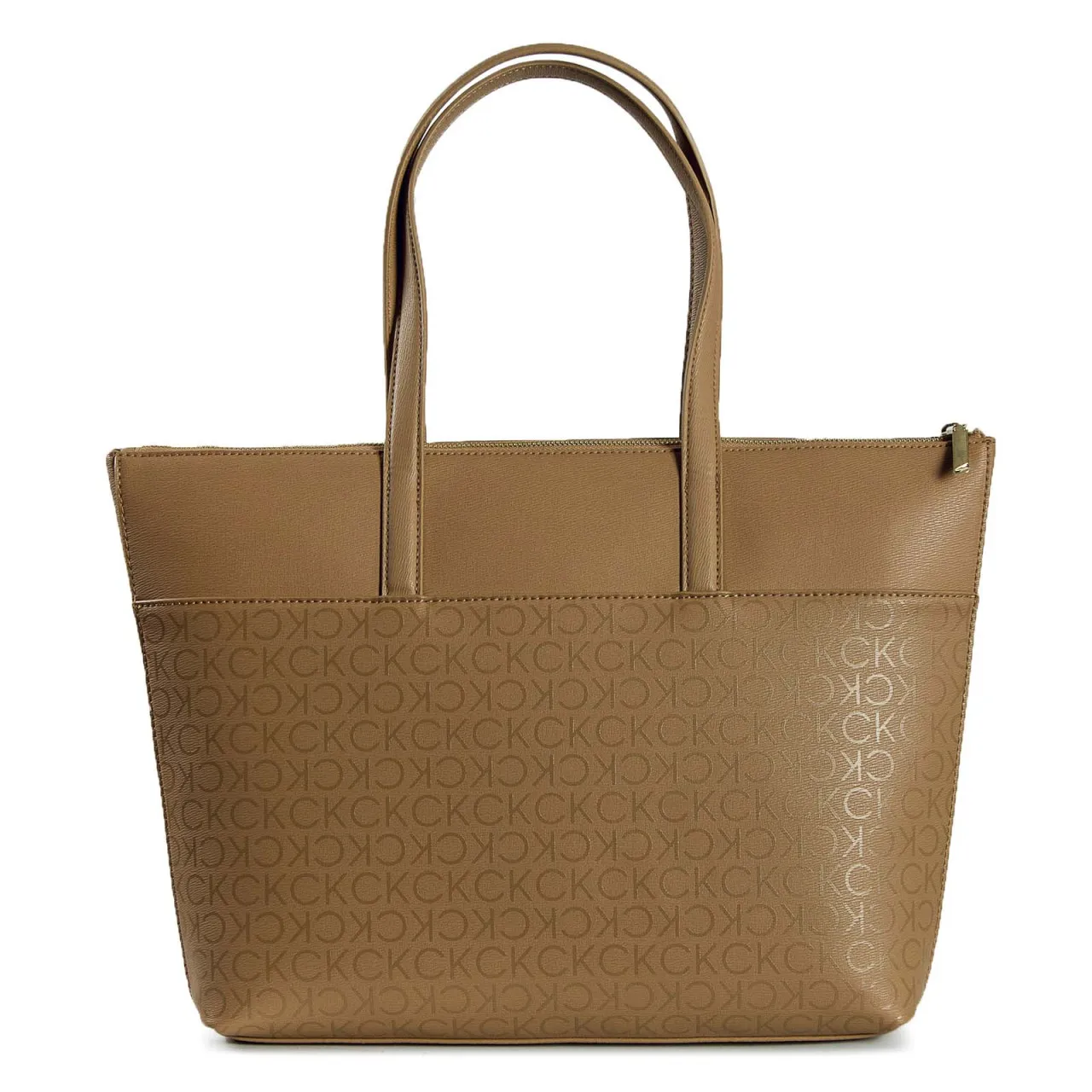 Damen Shopper Tasche - CK Must LG 875 0HE - Safari Canvas