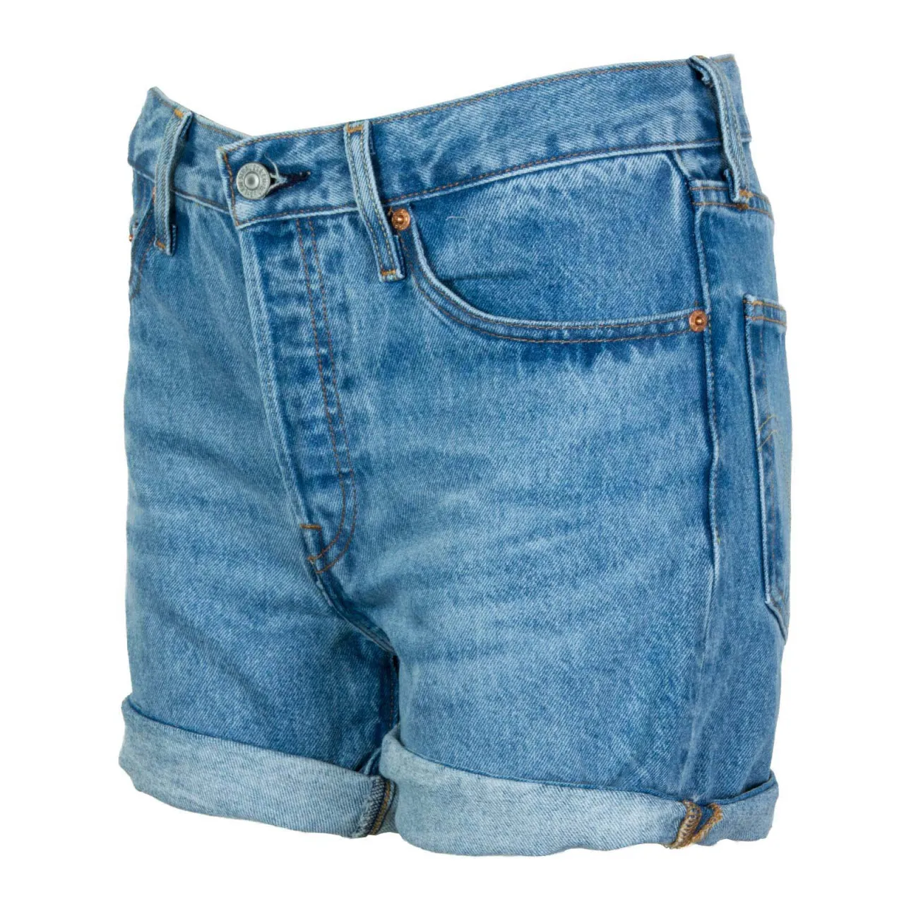 Damen Shorts - 501 Rolled Orinda - Night Blue