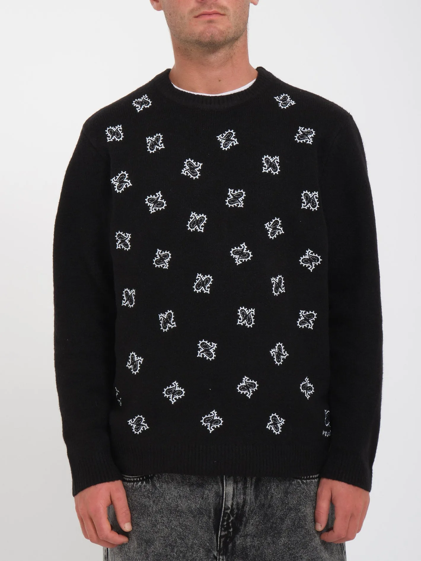 Deep Fakie Pullover - BLACK