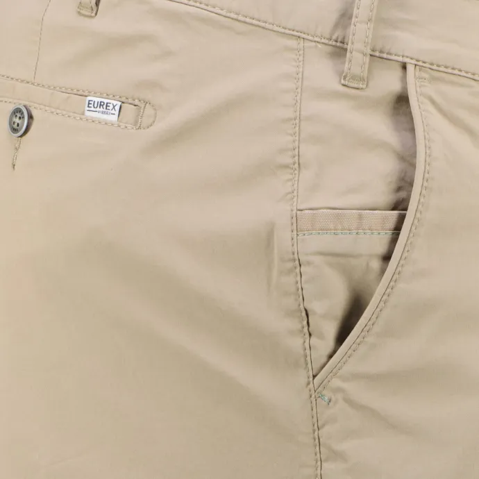 Eurex by Brax Chino-Shorts mit Stretch, beige 