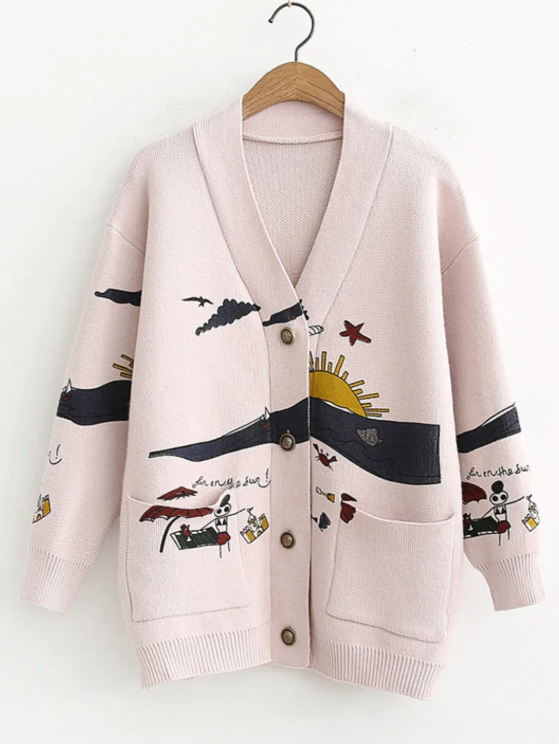 Franziska - Sunset Strick-Cardigan