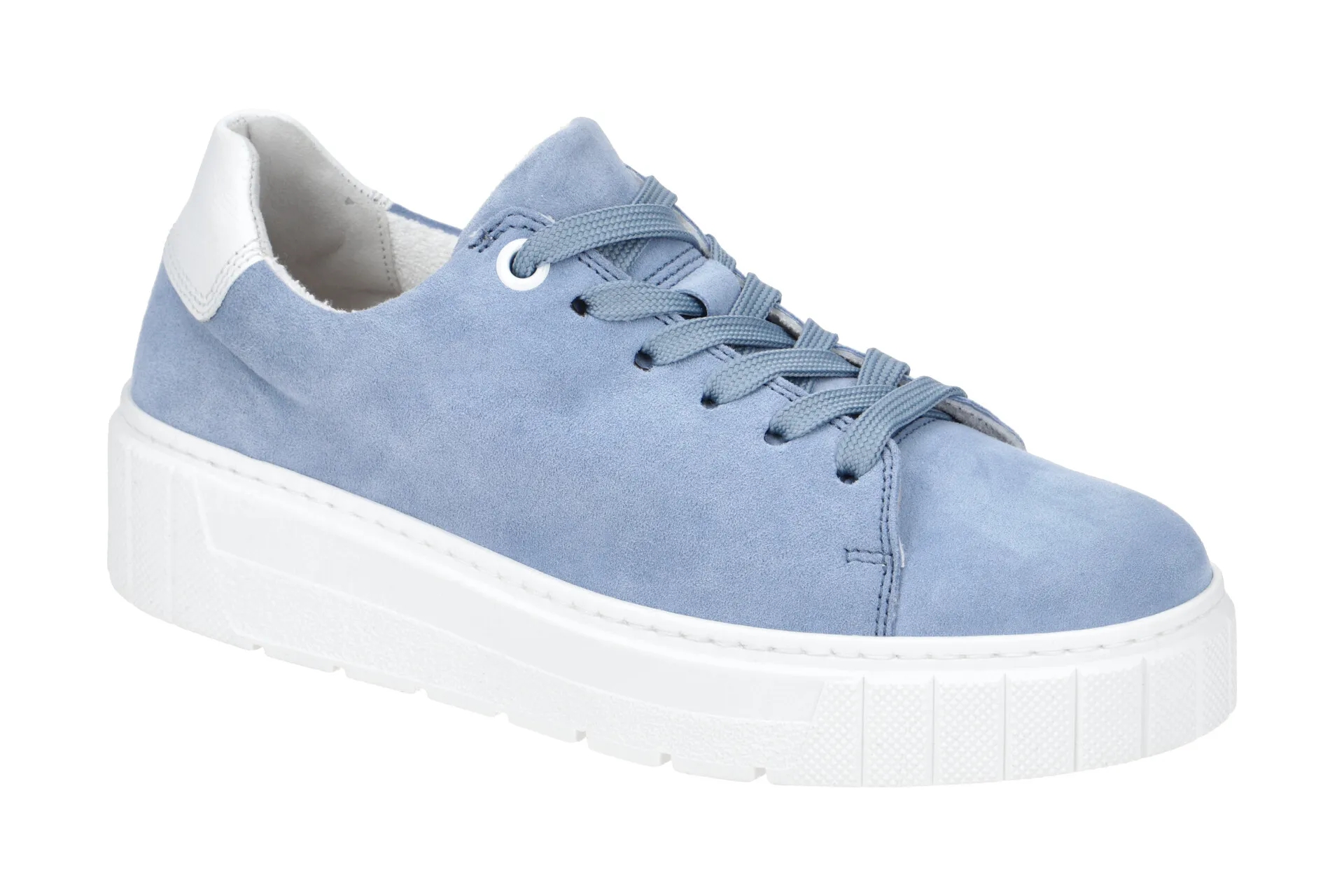 Gabor Schuhe Sneakers azur blau H-Weite 46.410.26