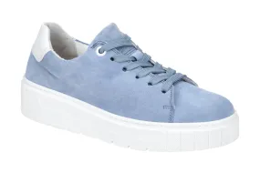 Gabor Schuhe Sneakers azur blau H-Weite 46.410.26