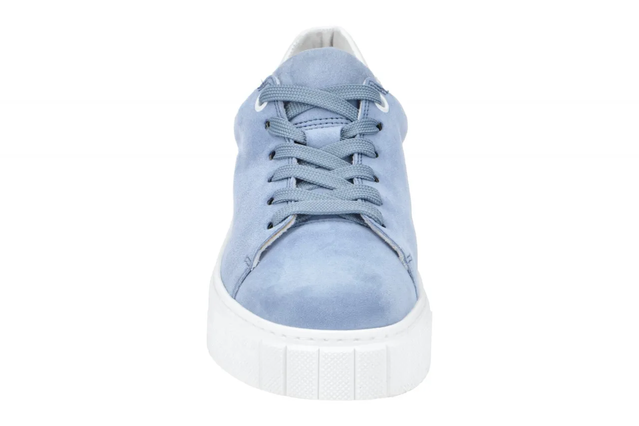 Gabor Schuhe Sneakers azur blau H-Weite 46.410.26