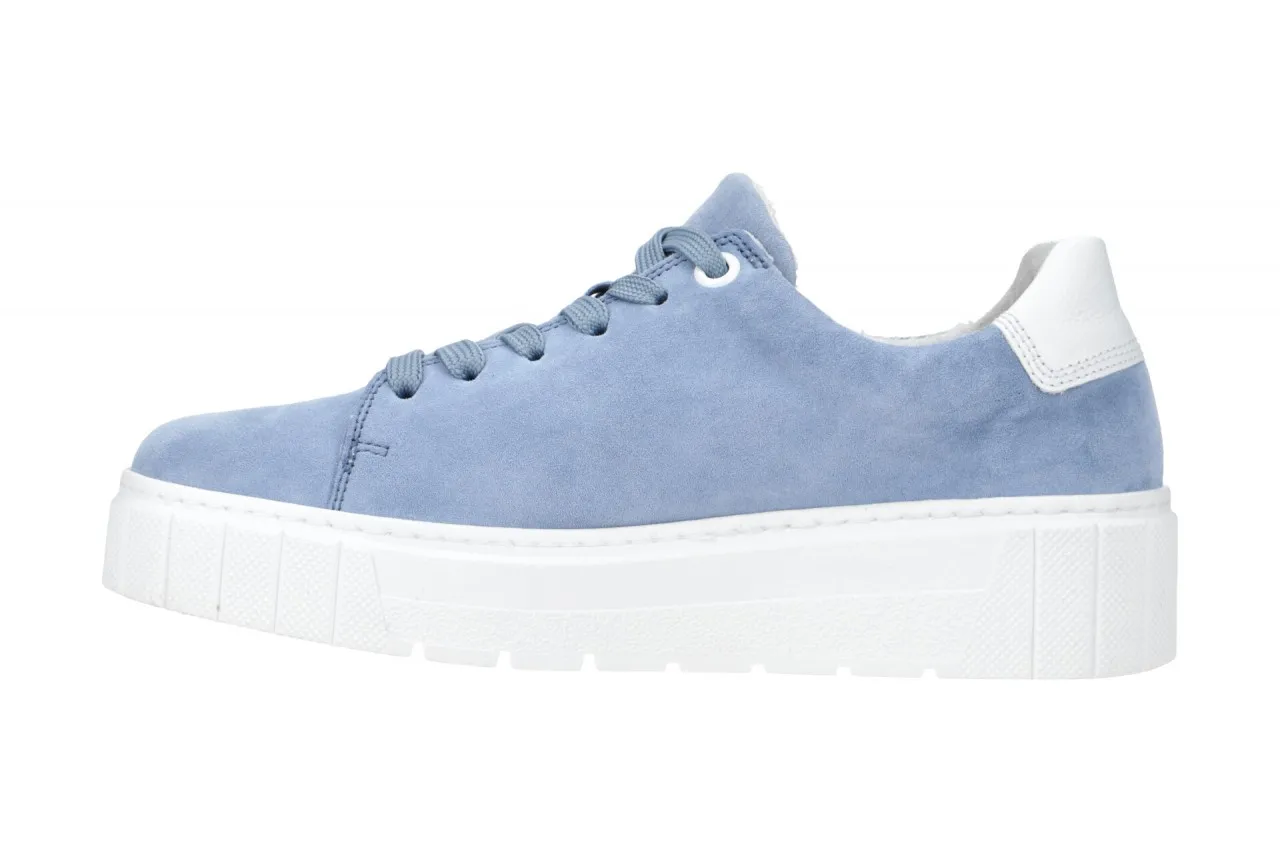 Gabor Schuhe Sneakers azur blau H-Weite 46.410.26