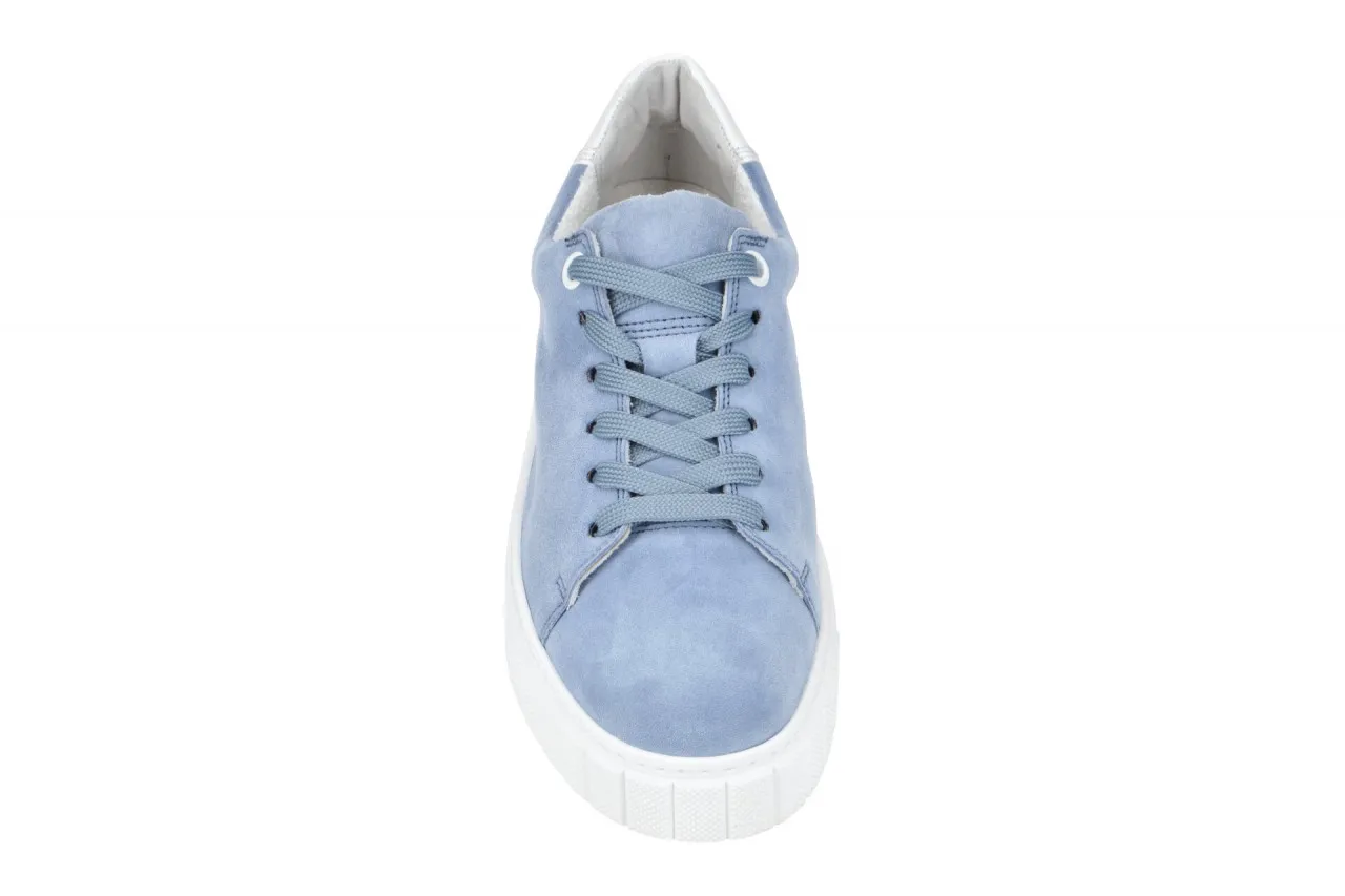 Gabor Schuhe Sneakers azur blau H-Weite 46.410.26