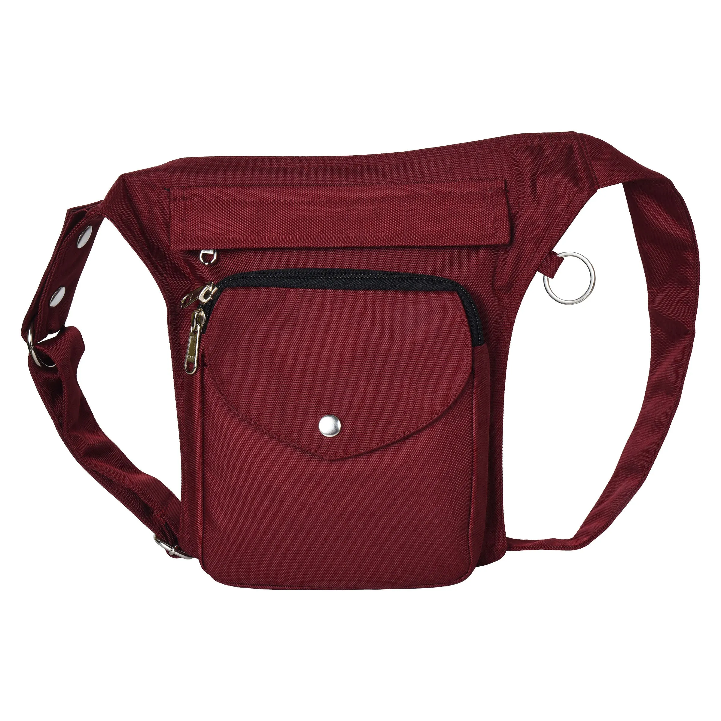 Gassi-Tasche Wasserabweisende Einfarbige in Rot - Barcelona HS 75512