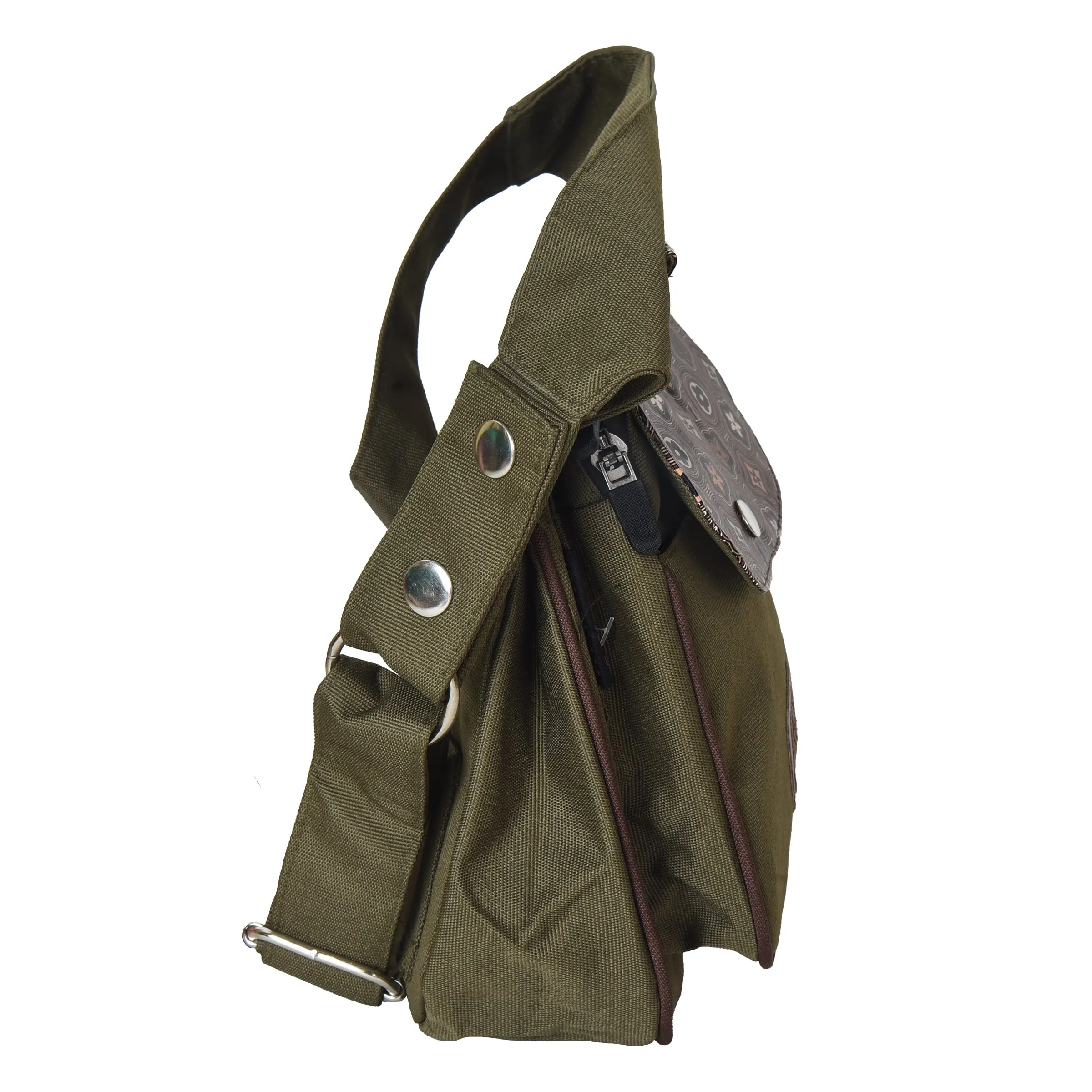 Gassi-Tasche Wasserabweisende mit Pfote&Herz Khaki - Hannover ZHS 71010-G3