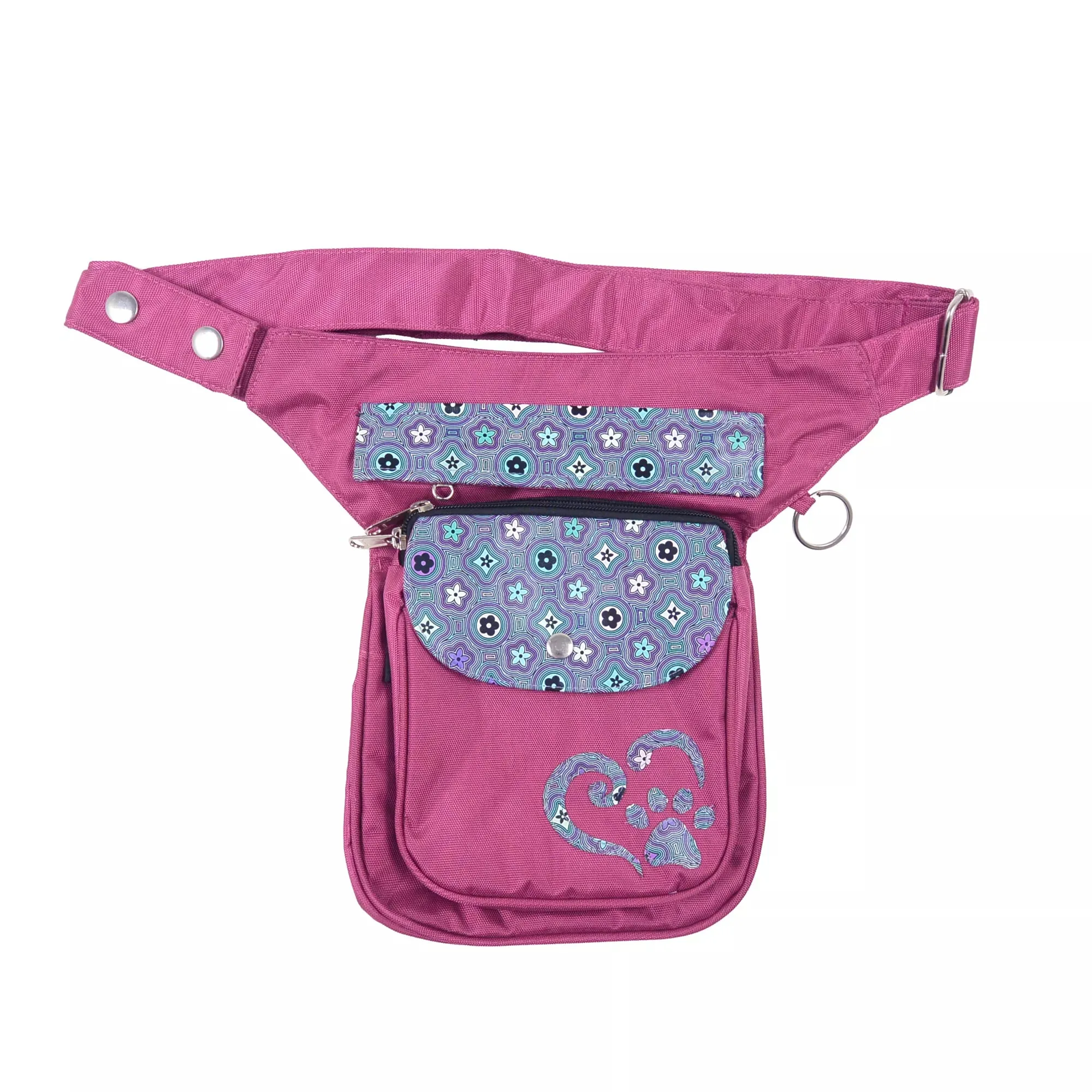 Gassi-Tasche Wasserabweisende mit Pfote&Herz Pink - Hannover ZHS 71011-G2