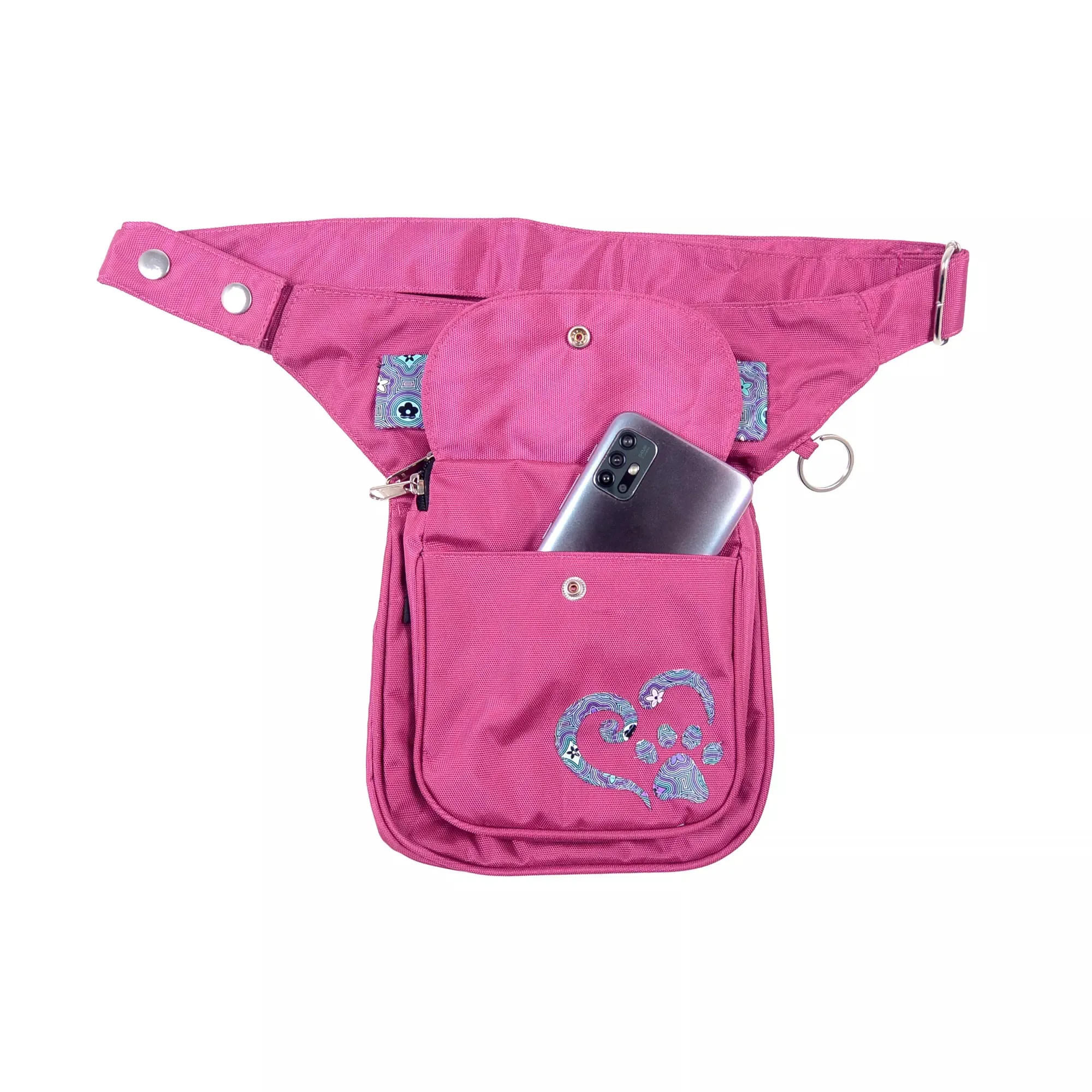 Gassi-Tasche Wasserabweisende mit Pfote&Herz Pink - Hannover ZHS 71011-G2