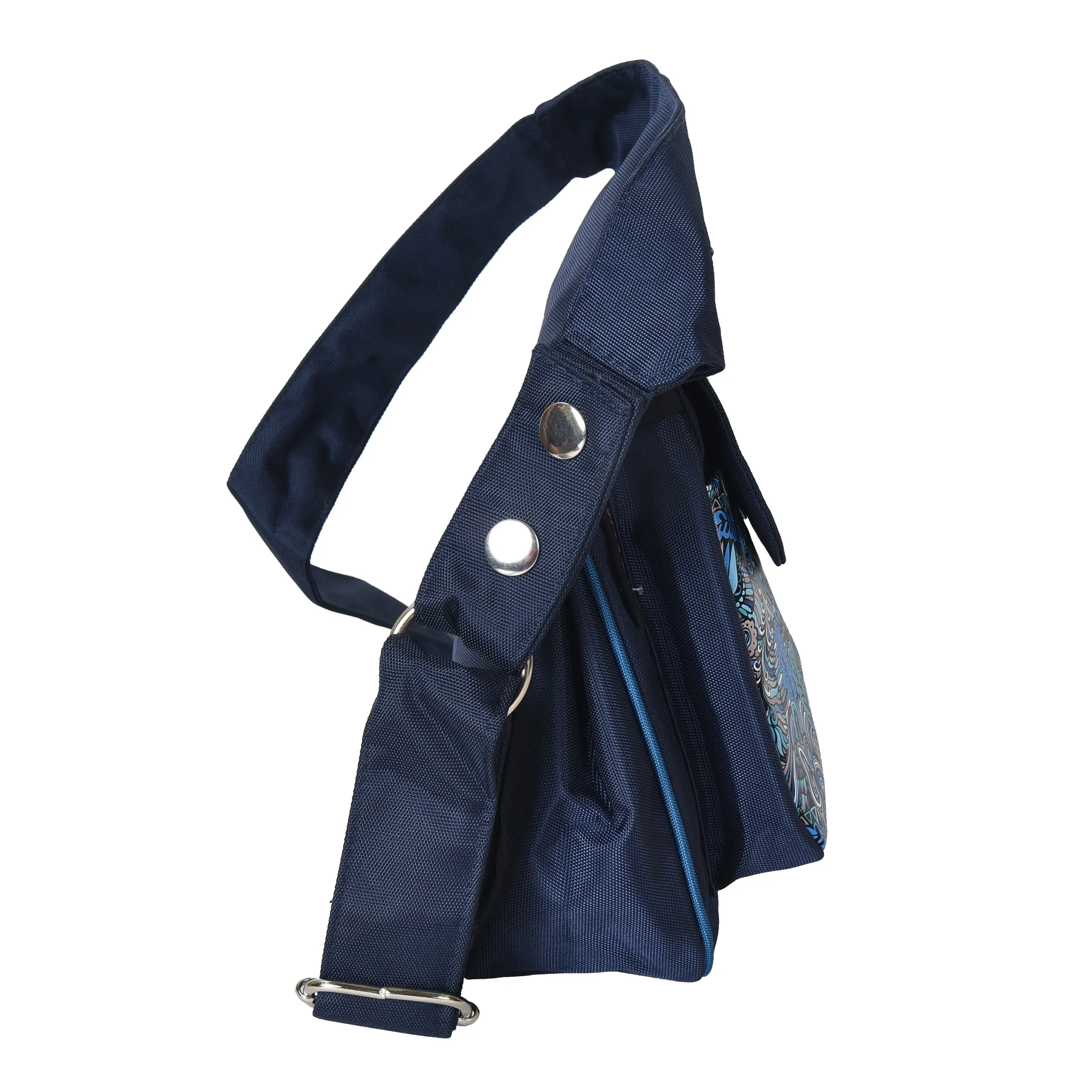 Gassi-Tasche Wasserabweisende - Paisley Saphirblau - Hannover ZHS 713/13-P6