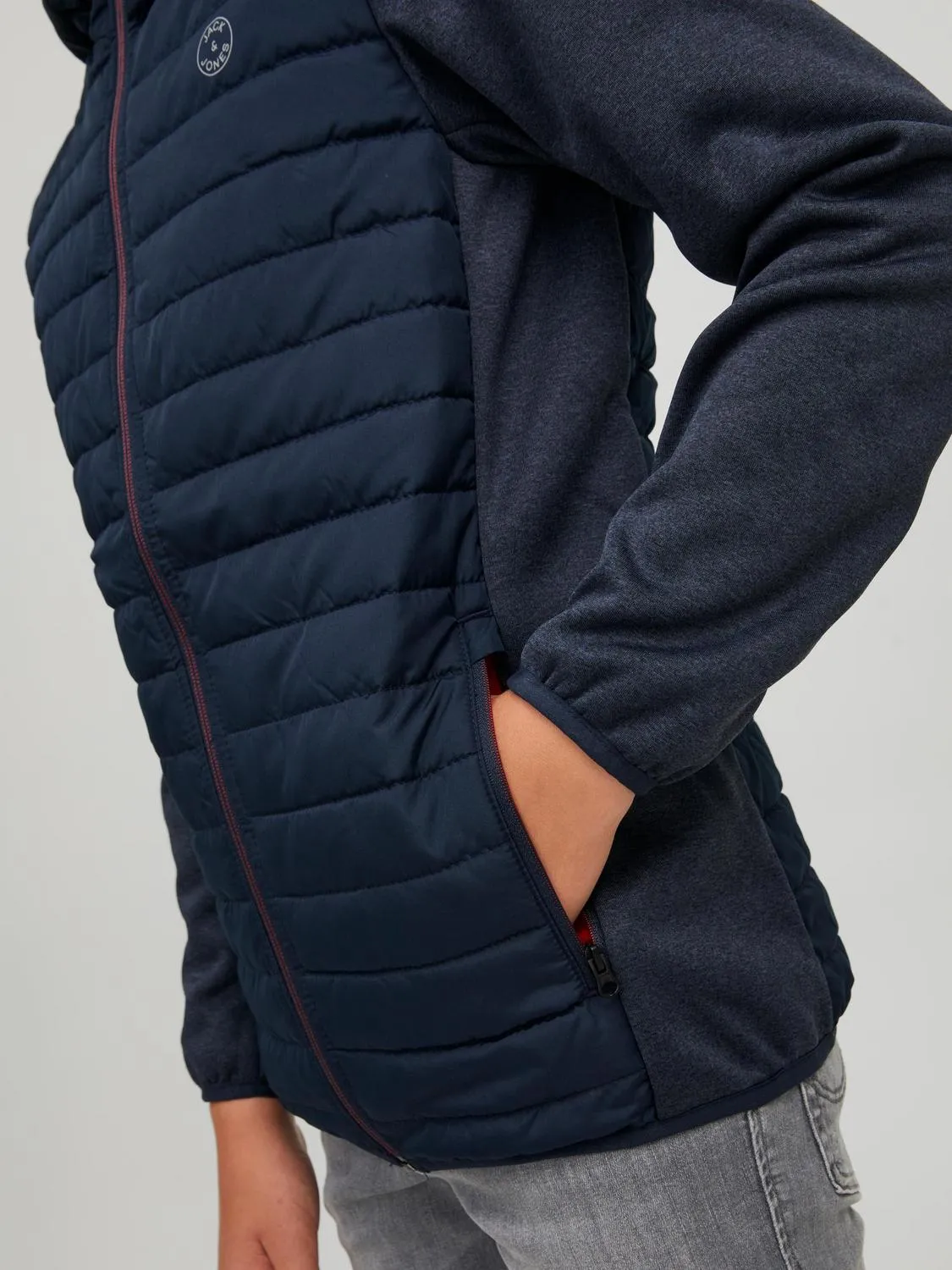 JJEMULTI QUILTED JACKET NOOS JNR