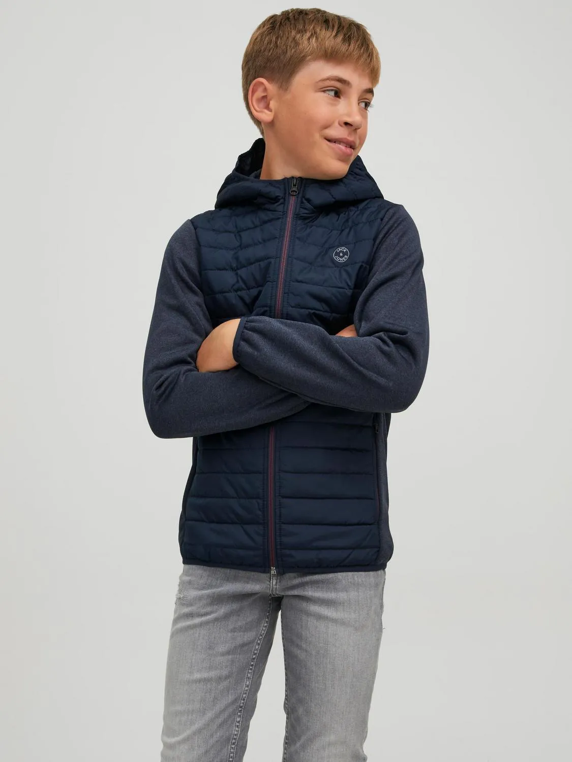 JJEMULTI QUILTED JACKET NOOS JNR