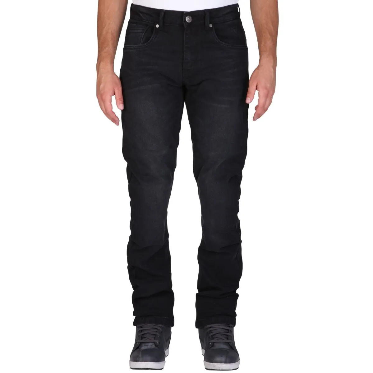 Modeka Glenn II Herren Jeans Soft Wash Black Kurz 30