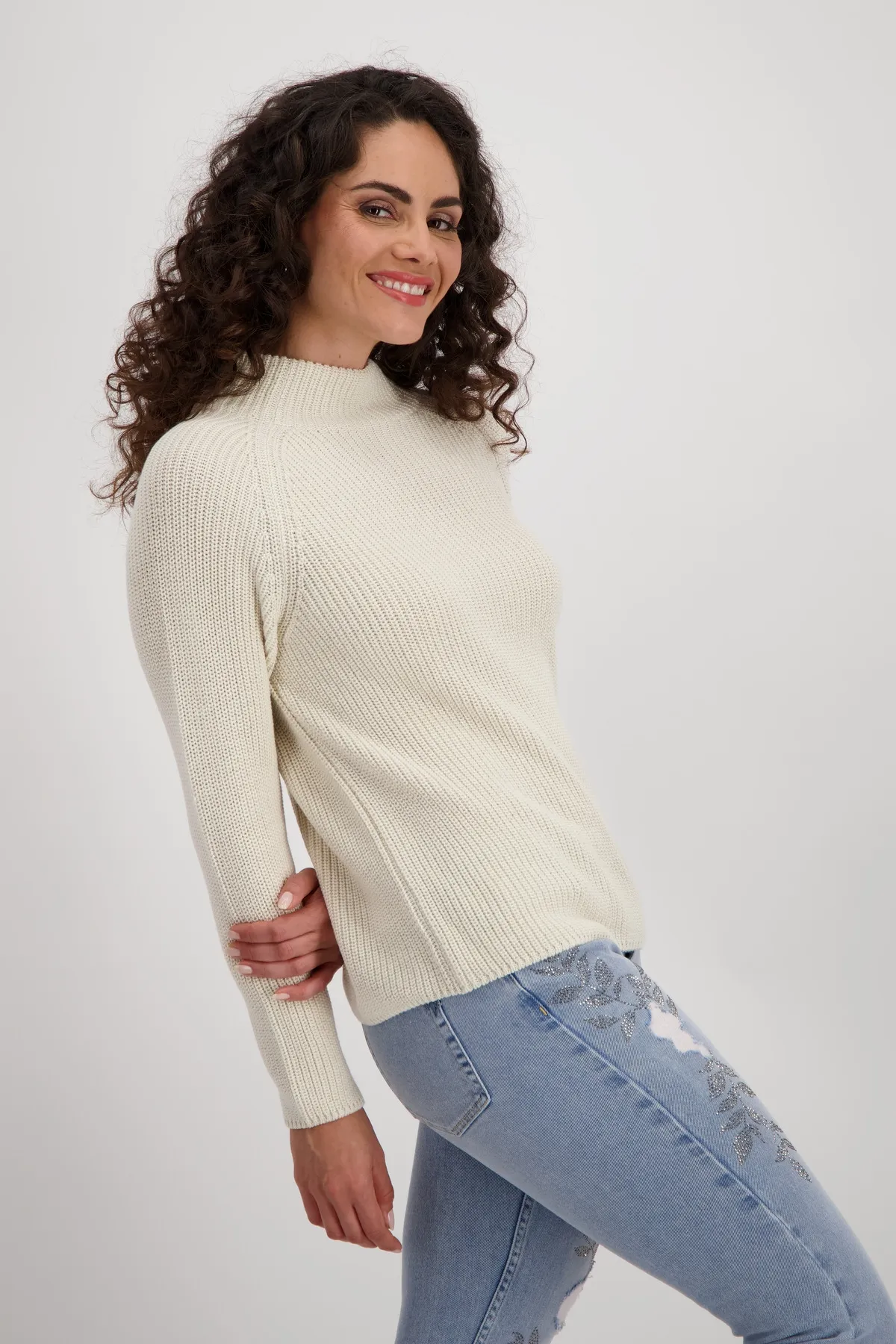 MONARI Basic-Stehkragen-Pullover 10762554