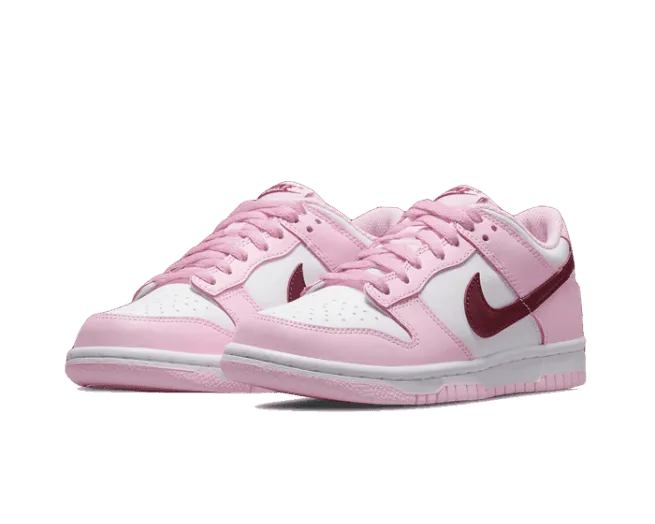 Nike Dunk Low Pink Red White