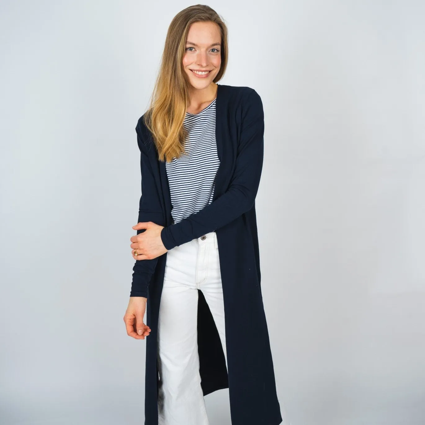 Noorlys Damen Cardigan "RENGA" - Navy