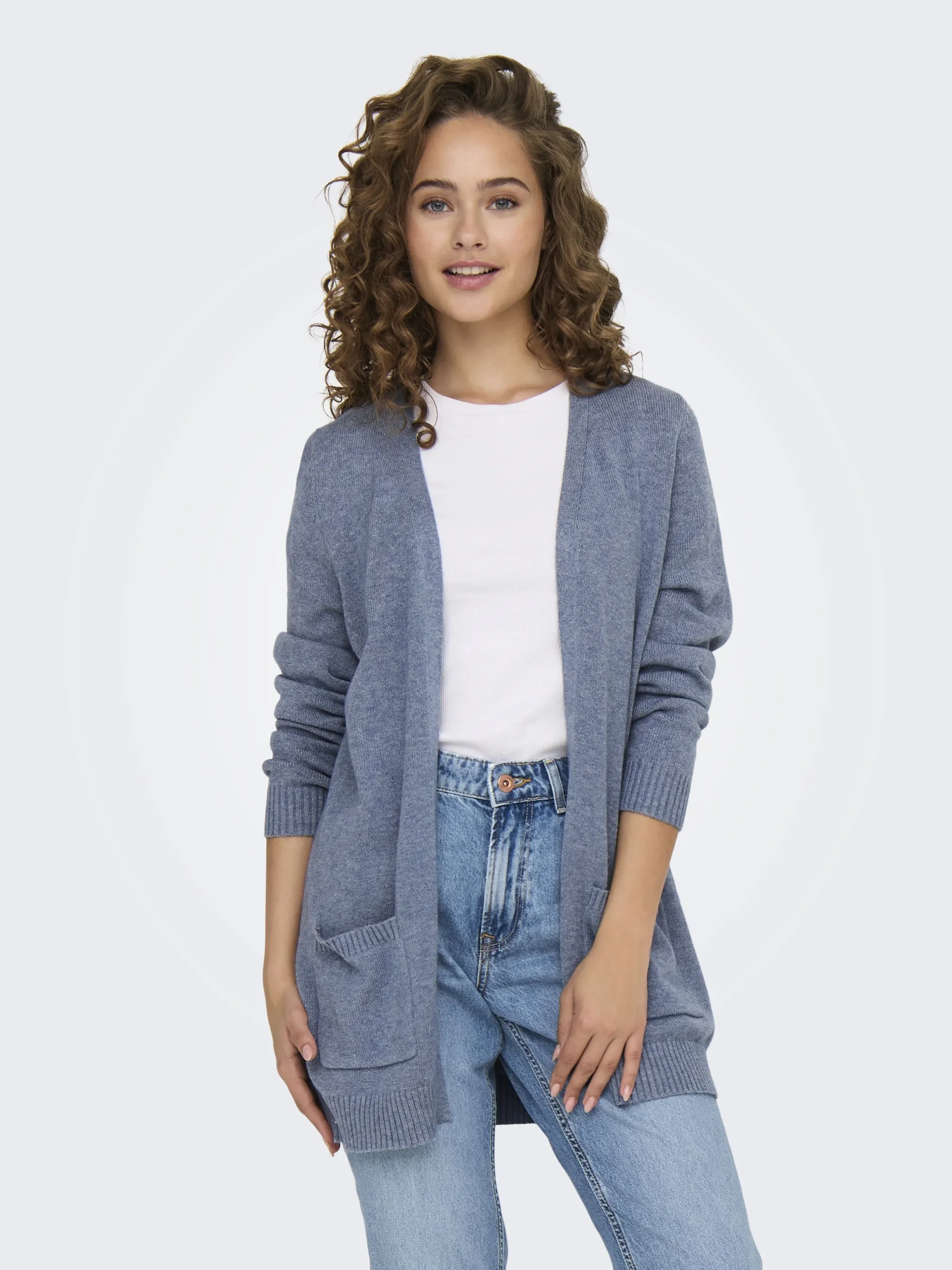 ONLY ONLLESLY L/S OPEN CARDIGAN KNT NOOS