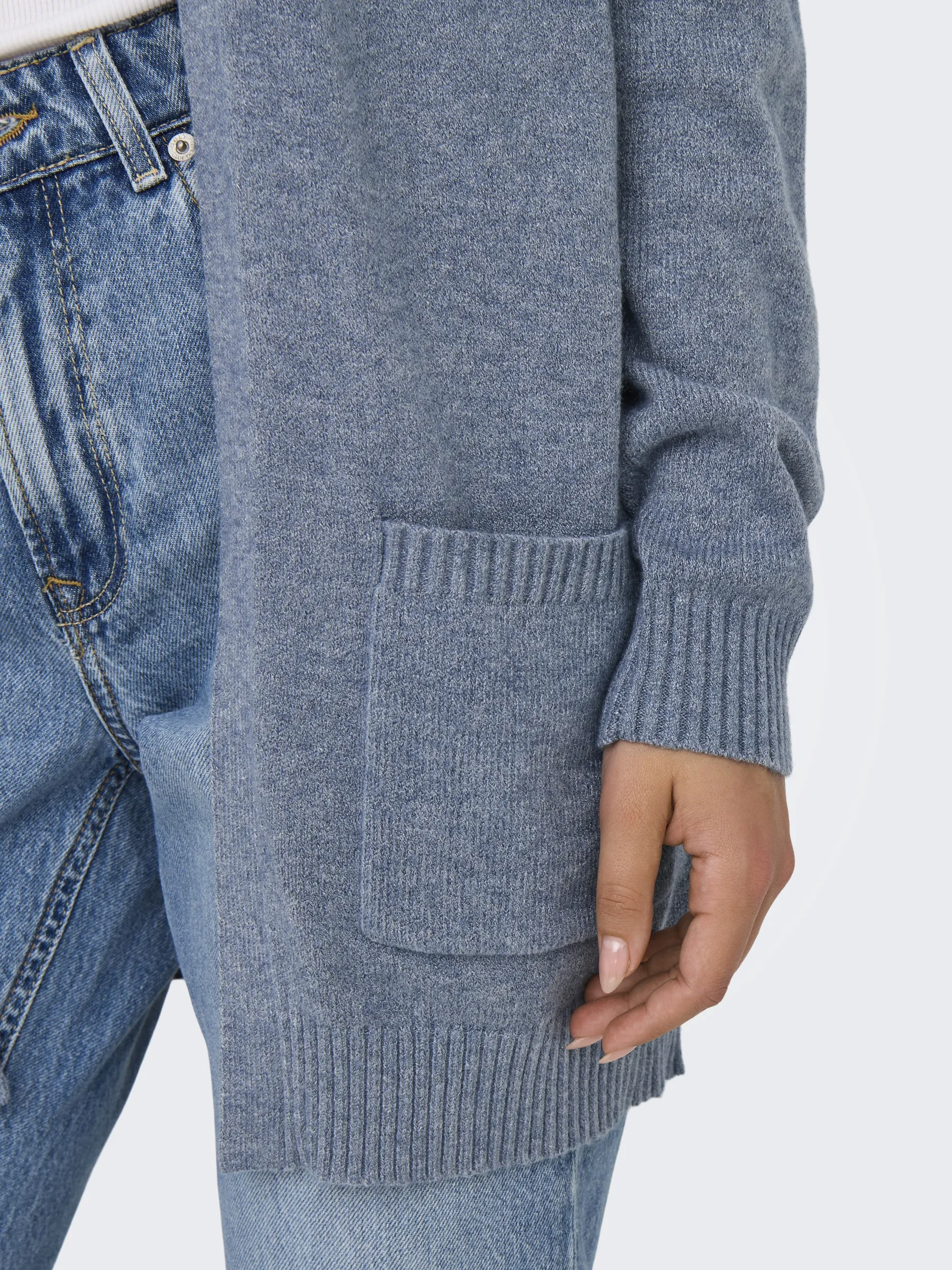 ONLY ONLLESLY L/S OPEN CARDIGAN KNT NOOS