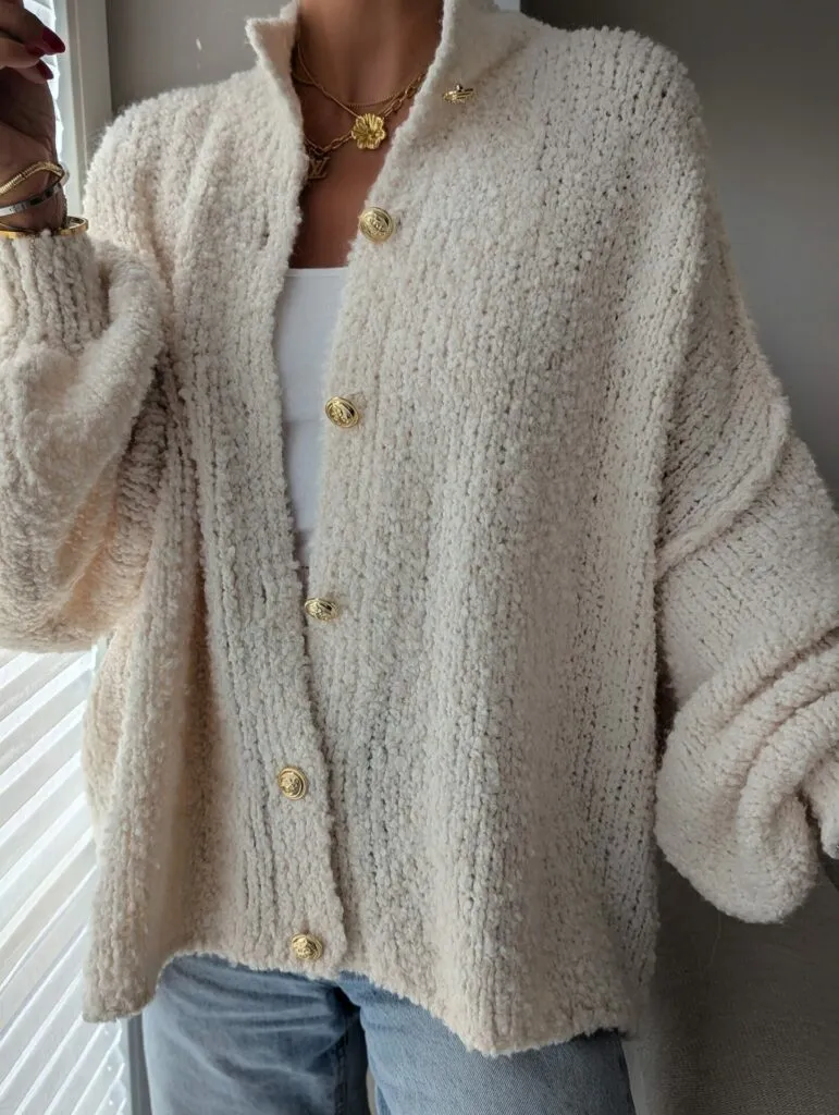 Oversize Cardigan COZY ERA  – versch. Farben