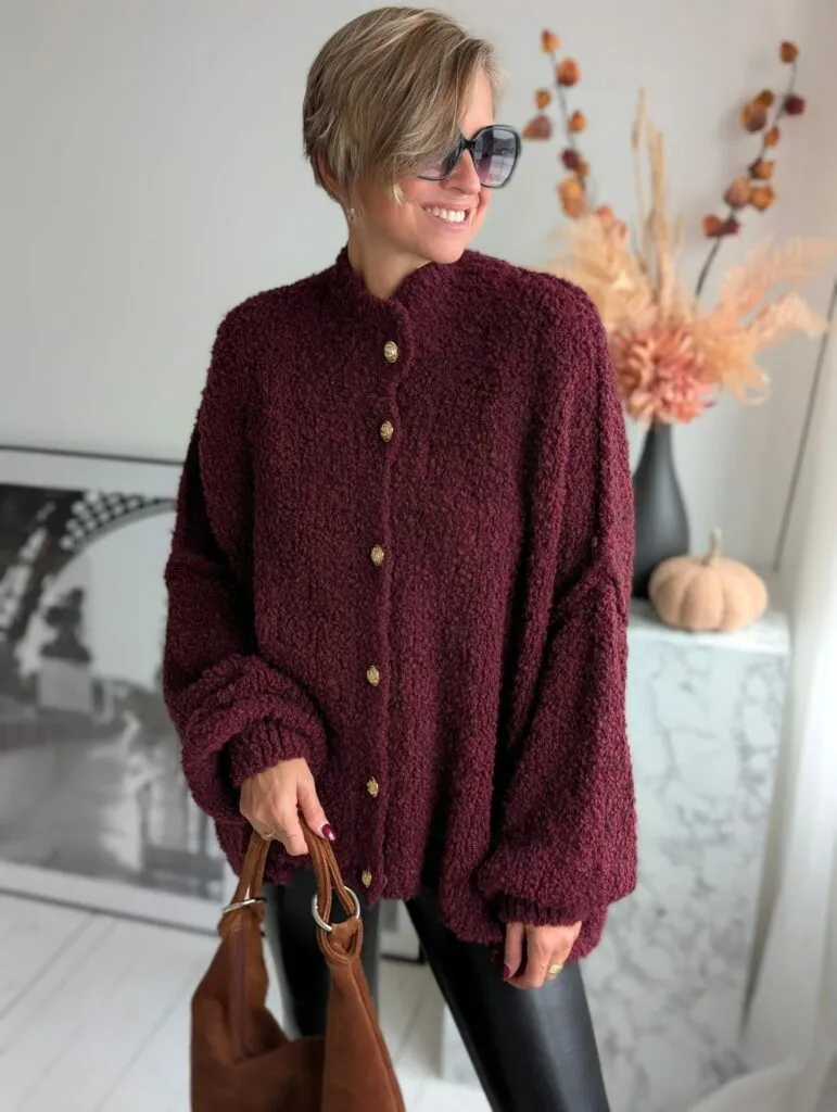 Oversize Cardigan COZY ERA  – versch. Farben