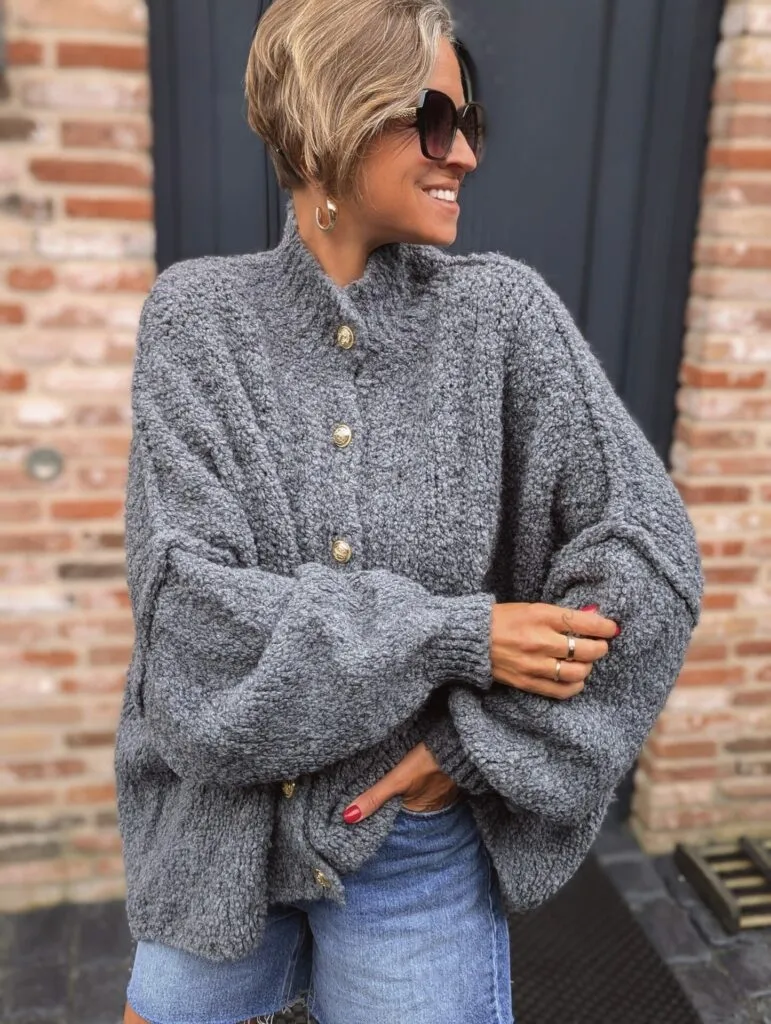 Oversize Cardigan COZY ERA  – versch. Farben