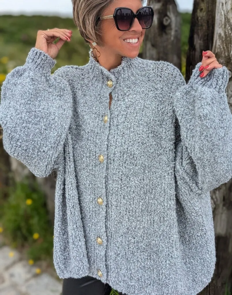 Oversize Cardigan COZY ERA  – versch. Farben