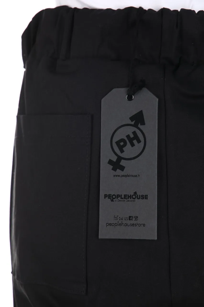 PEOPLEHOUSE - Shorts mit aufgesetzten Taschen - S