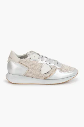 PHILIPPE MODEL Chenille Mix Sneakers TRPX Low  