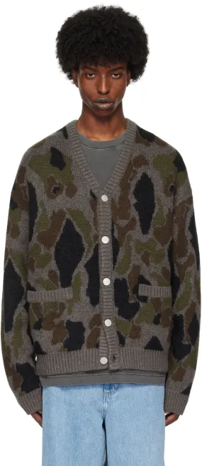 Pullover Carhartt WIP Camouflage Knit Cardigan I033914