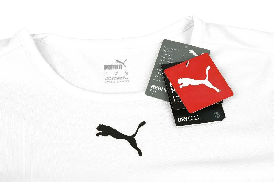 PUMA Kinder Sport-Set T-shirt Kurze Hose teamRISE Jersey Jr 704938 04/704943 03