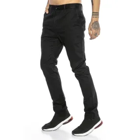 Red Bridge Herren RB-JC Straight Leg Chino Jeans Pant schwarz