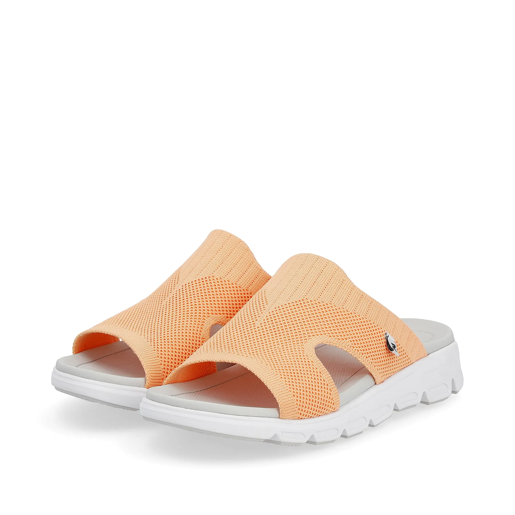 Rieker Damen Pantoletten neon orange | V8451-38