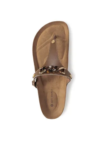 Sandalen-Topping Precious Chain