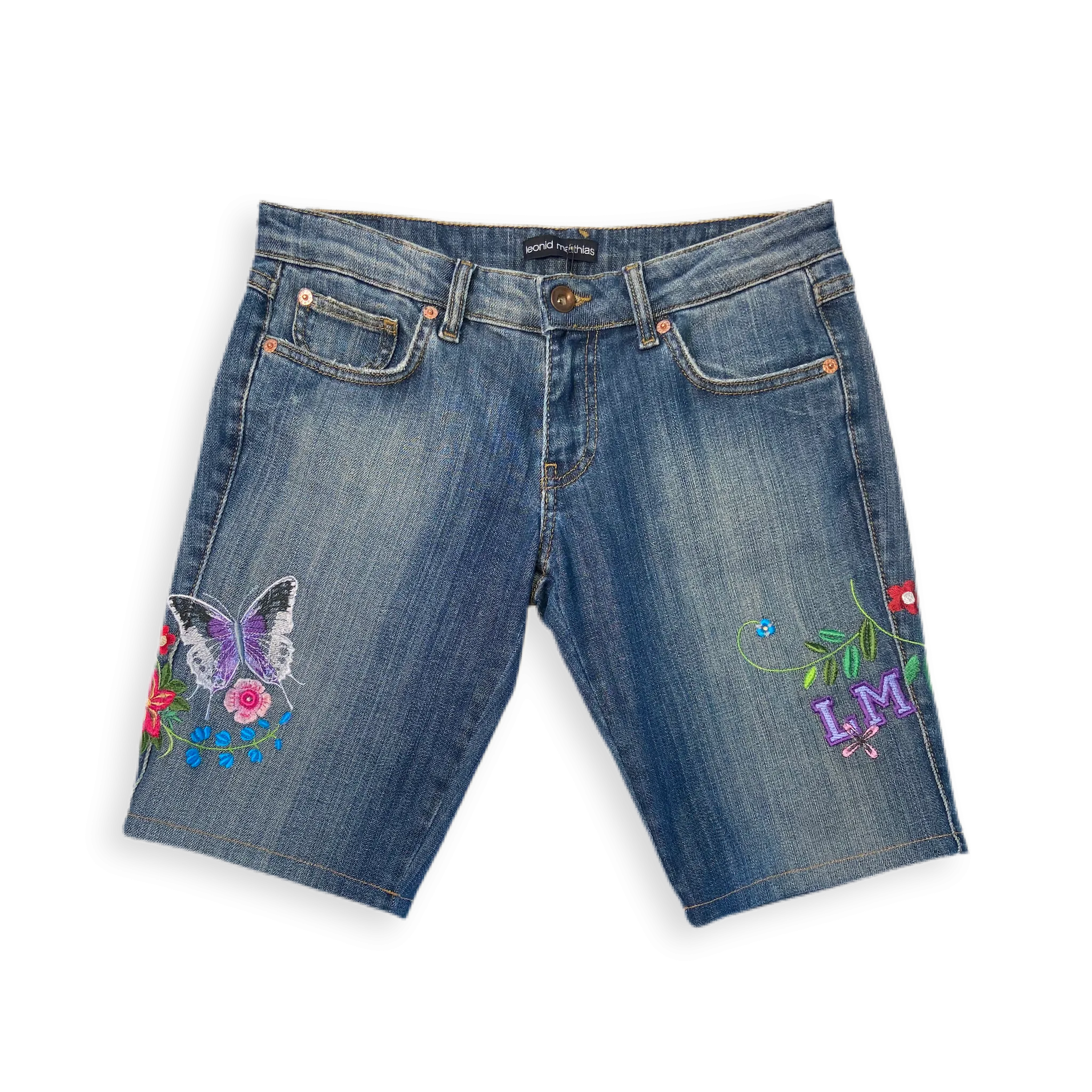 Shorts Butterfly & Flowers