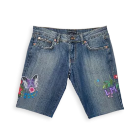 Shorts Butterfly & Flowers