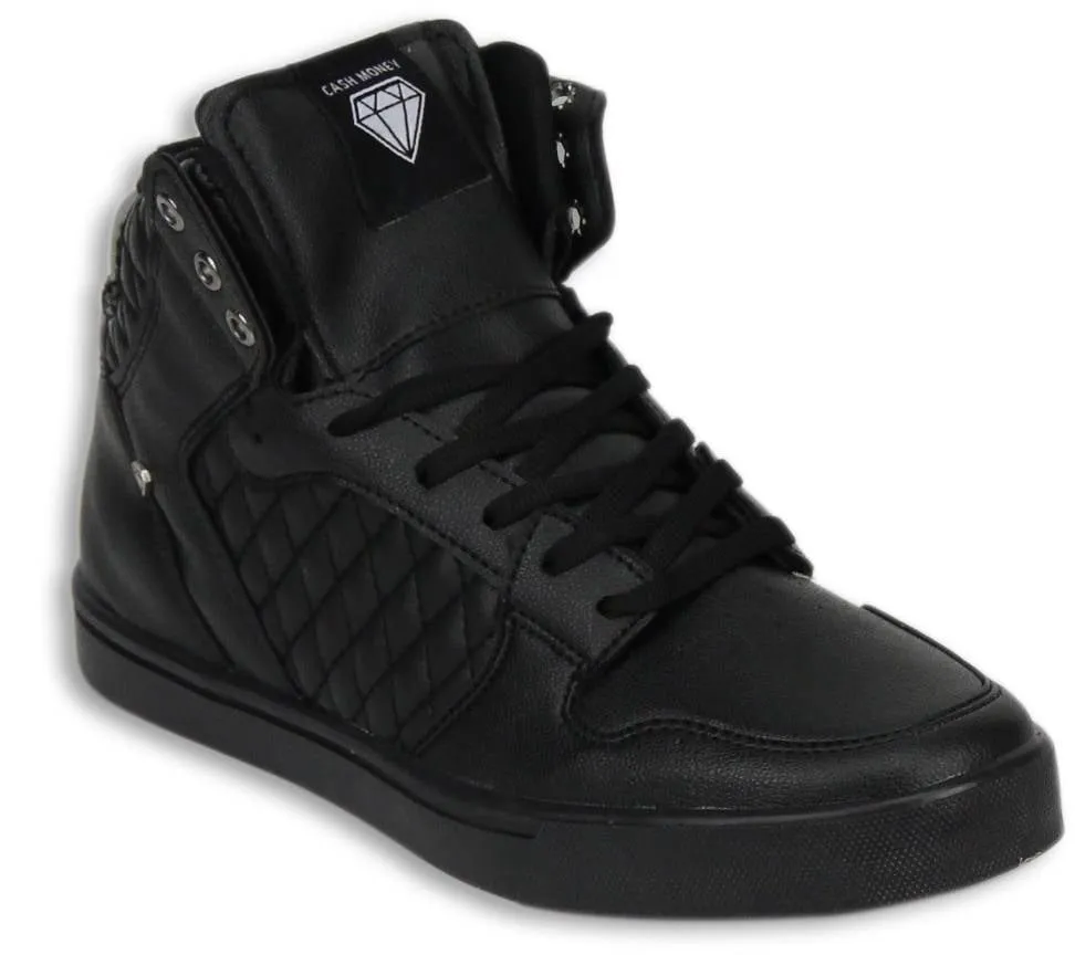 Sneakers - Schuhe hoch Herren -Schwarz