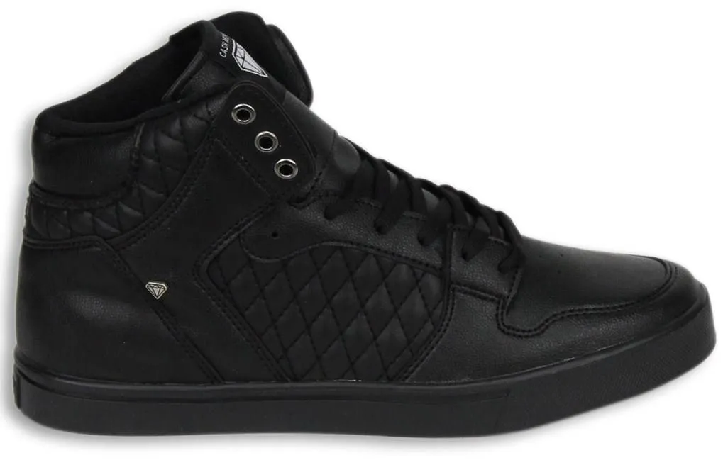 Sneakers - Schuhe hoch Herren -Schwarz