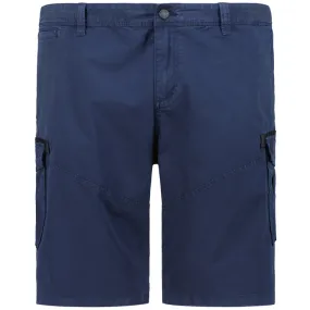 s.Oliver Cargo-Shorts aus Baumwolle, blau 