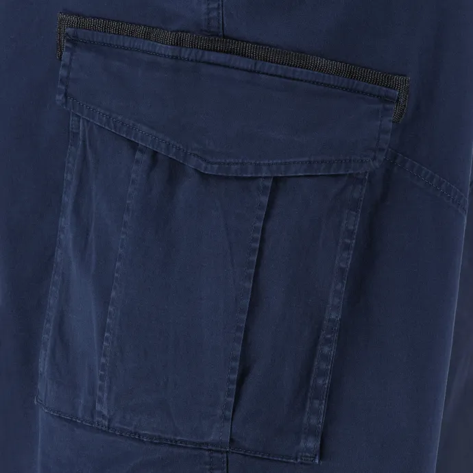 s.Oliver Cargo-Shorts aus Baumwolle, blau 