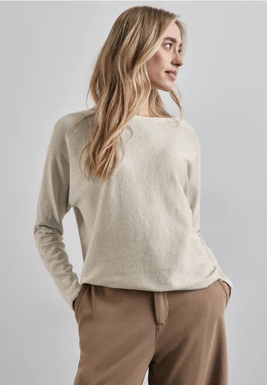 Street One Glitzernder Dolman Pullover 