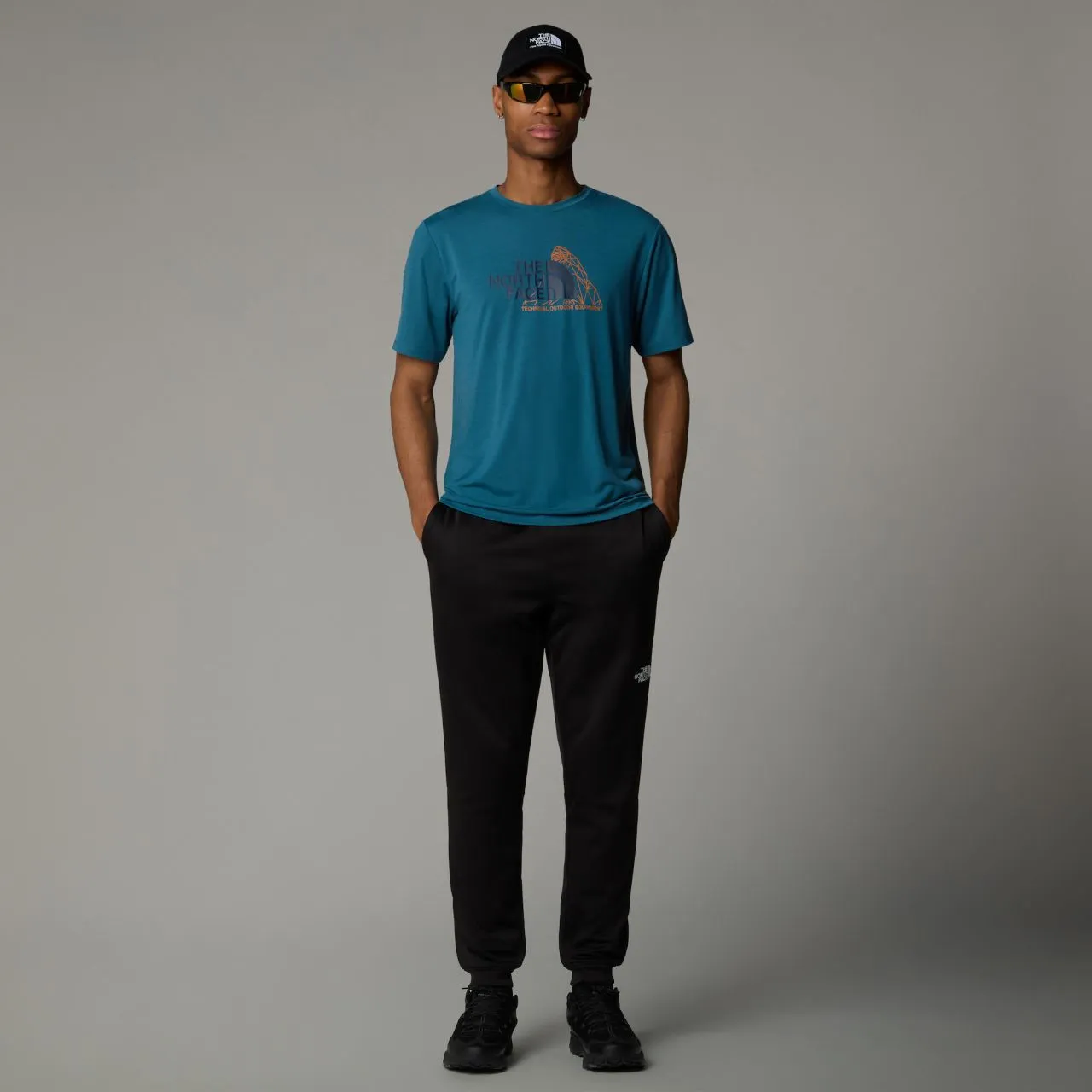 The North Face Mens Mountain Foundation Softshell Tee - Herren Laufshirt