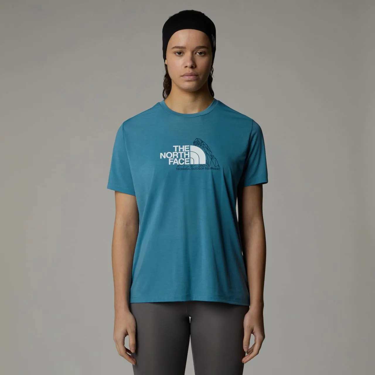 The North Face Womens Mountain Foundation Softshell Tee - Damen Laufshirt