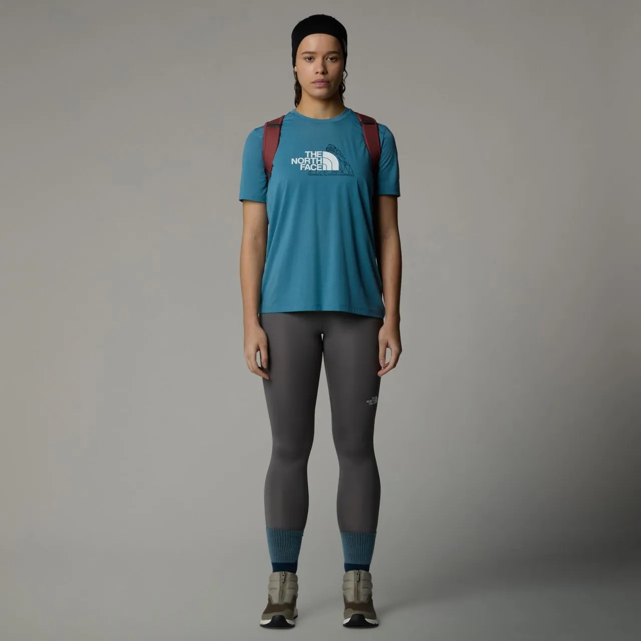 The North Face Womens Mountain Foundation Softshell Tee - Damen Laufshirt