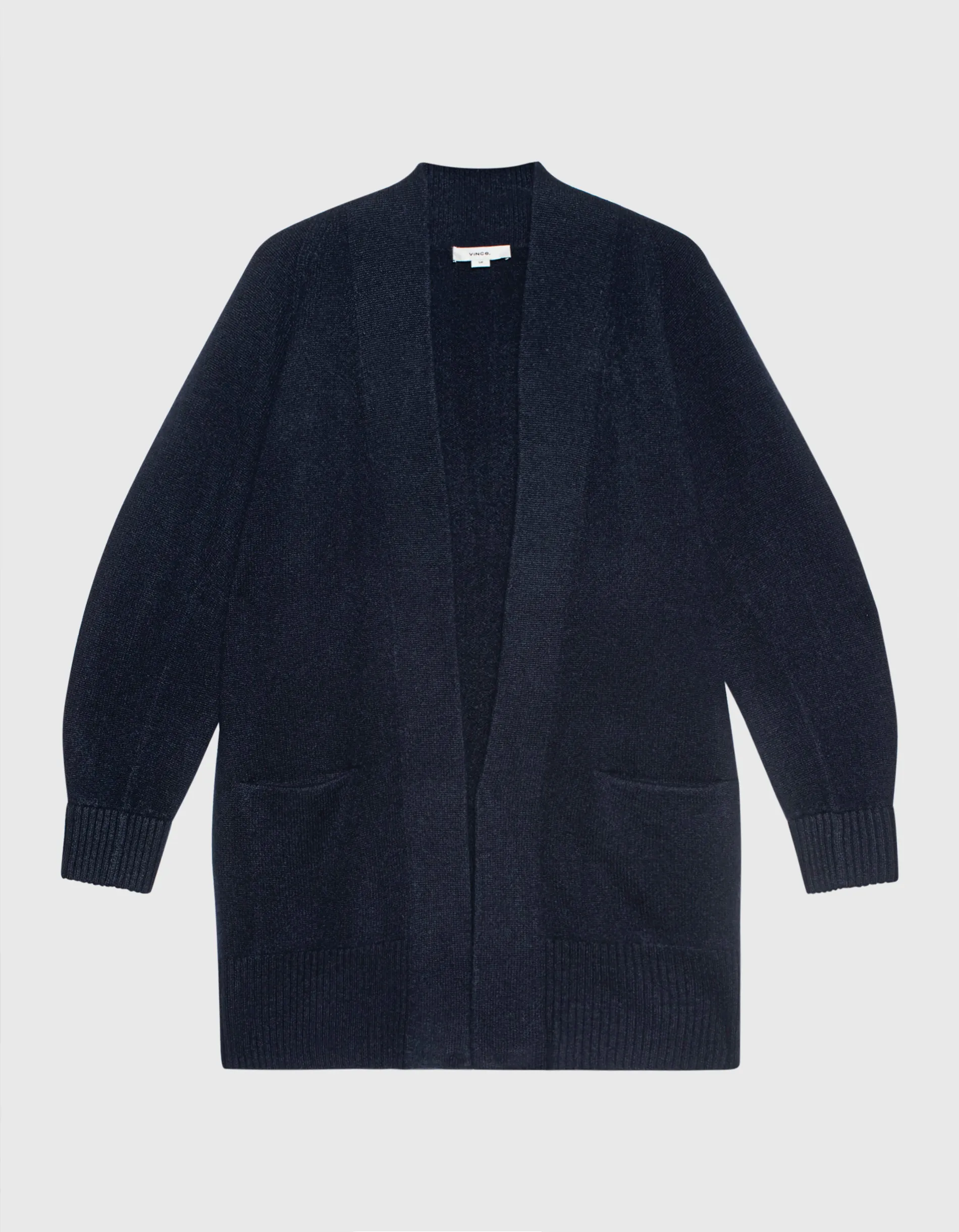 VINCE. Shawl Collar Cashmere Navy // Kaschmir-Cardigan