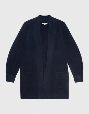 VINCE. Shawl Collar Cashmere Navy // Kaschmir-Cardigan